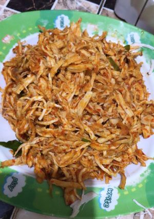 Foto resep Ayam suwir pedas