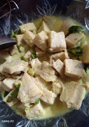 Foto resep Tempe Gembus santan Lombok ijo