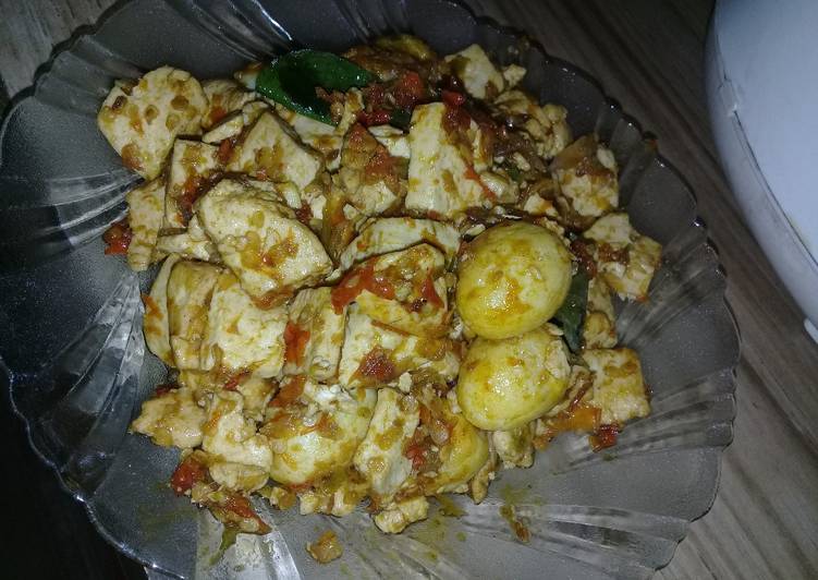 Resep Balado tapu (tahu puyuh) Anti Gagal