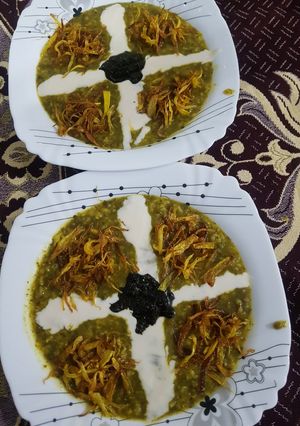 عکسی از دستور آش ماش