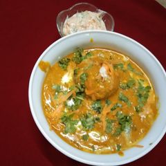 A picture of Dum Aloo.
