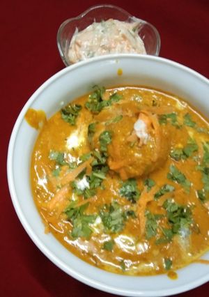 A picture of Dum Aloo.