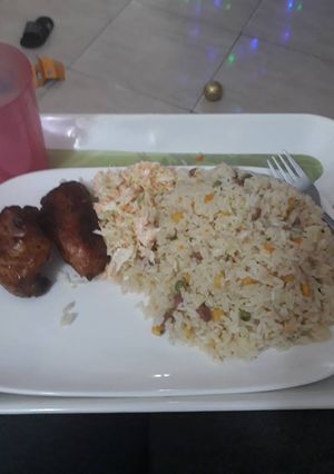 A picture of Coconut Rice.