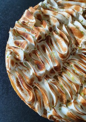 Une photo de Tarte citron yuzu