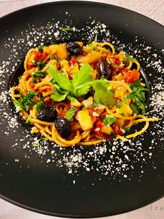 Bloody Mary spagetti recept fotója