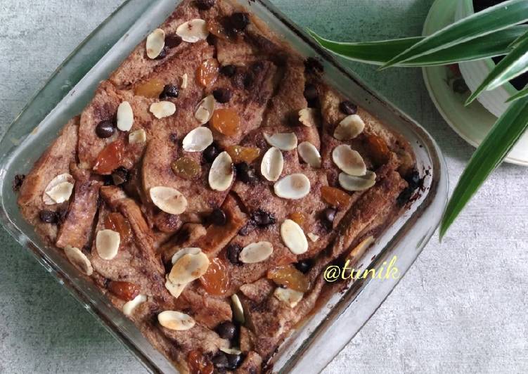 291. Puding Roti Coklat