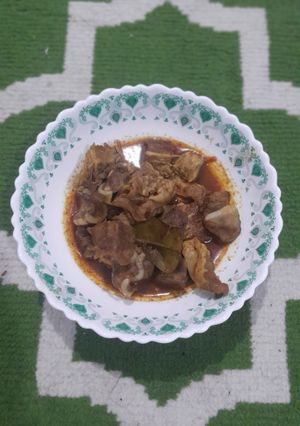 Foto resep Gulai Daging Sapi Bumbu Instan
