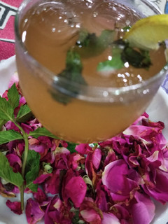 A picture of Mint lemonade.