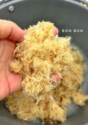 Hình của món Chà bông heo xù tơi ngon như ngoài hàng.