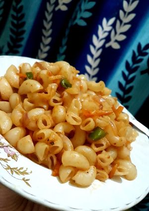 এগ পাস্তা(egg pasta recipe in bengali) রেসিপির প্রধান ছবি