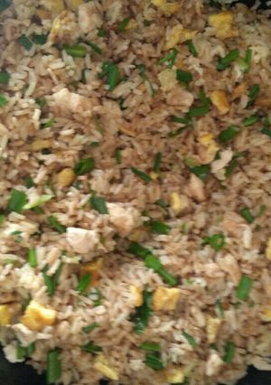 Una foto de Arroz chaufa fácil y rápido!
