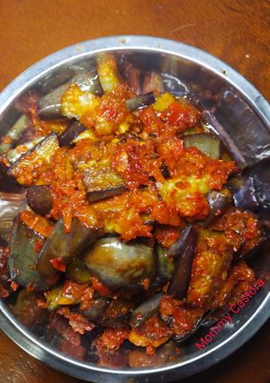 Foto resep Terong Ebi Pedas