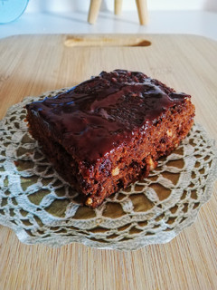 Una foto de Brownie saludable al microondas 🍫