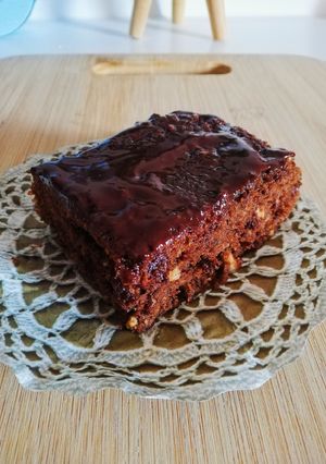 Foto principal de Brownie saludable al microondas 🍫