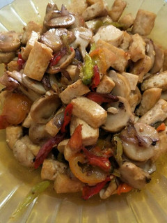Foto resep Tumis mercon tahu jamur