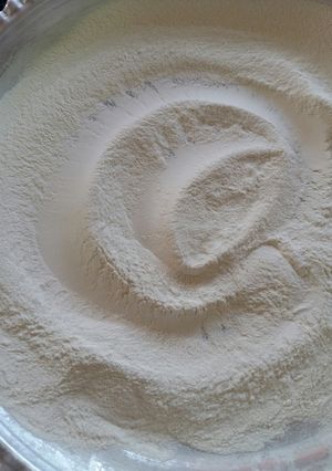 عکسی از دستور آرد برنج خانگی