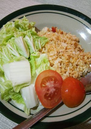 Foto resep Nasi goreng untuk nasi pulen dan keras