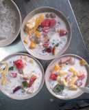 Hoa quả dầm sữa chua