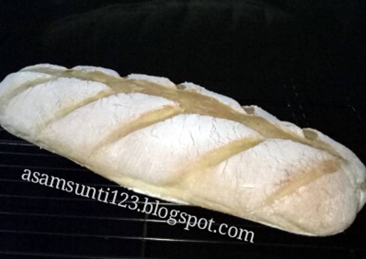 12 Resep: Baguette Bread/ Roti Tongkat Untuk Pemula!