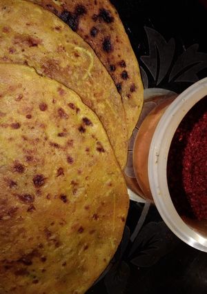 દુધી ના થેપલા (Dudhi Thepla Recipe In Gujarati) રેસીપી મુખ્ય ફોટો