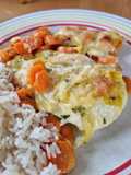 Curry-Hähnchen-Gratin