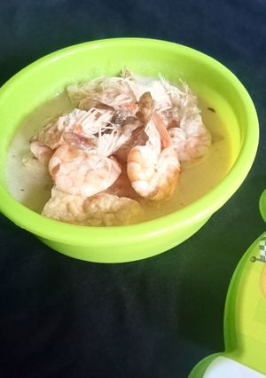 Foto resep Tahu Udang Kuah Santan #248