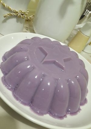 Foto resep Puding ubi ungu