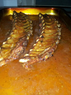 Una foto de Costillar de cerdo