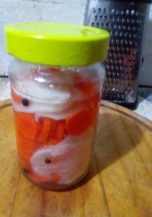 Una foto de Nabo encurtido