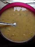Sopa de Frejol con Zucchini