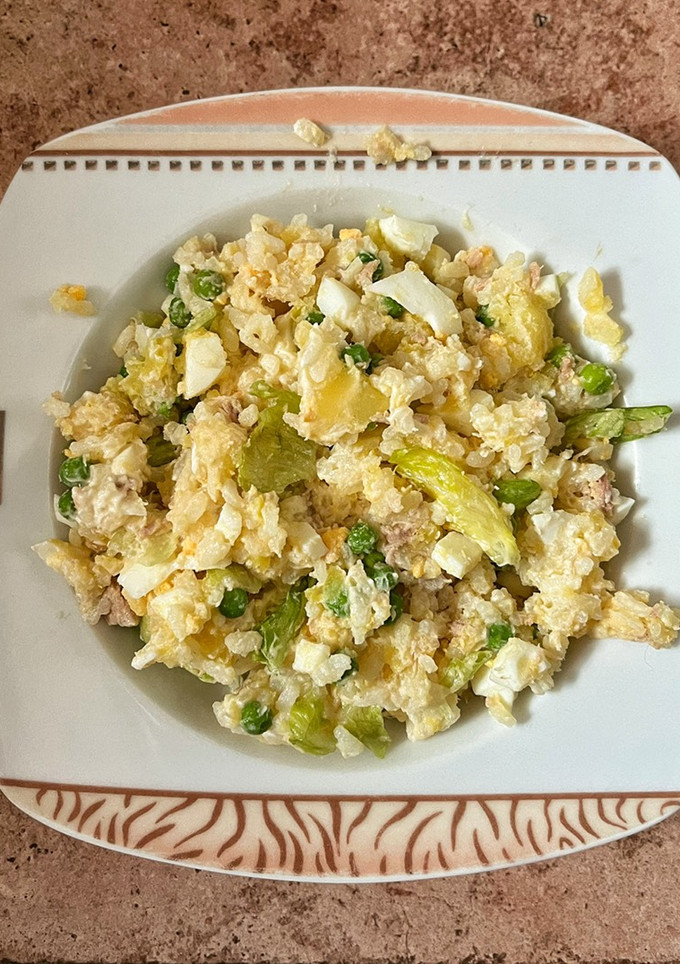 Una foto de Ensalada de arroz 🍚 🥗