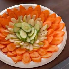 Tiranga Salad A picture of Tiranga Salad.