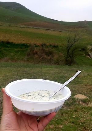 عکسی از دستور آش دوغ