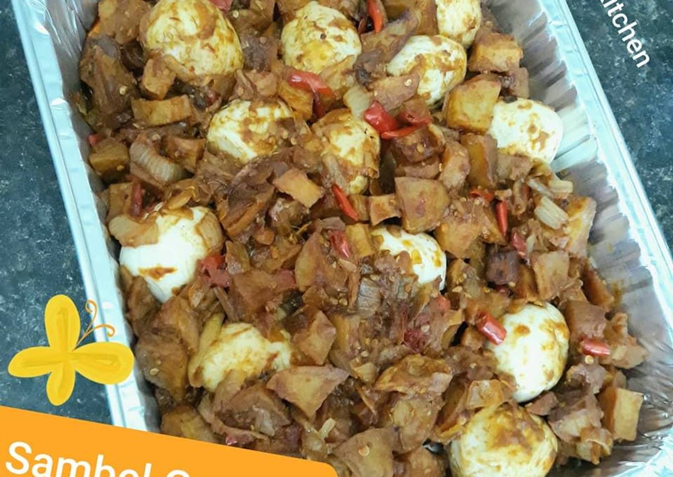Sambal Goreng Kentang Daging Cincang Gurih