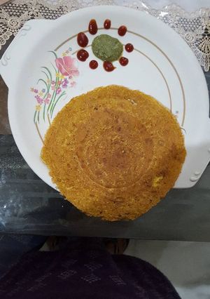 A picture of Zucchini Cheela.