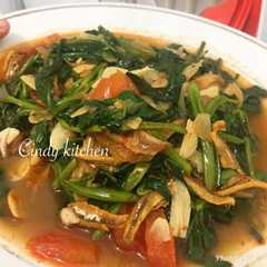 รูปของ Tumis kangkung balado teri
