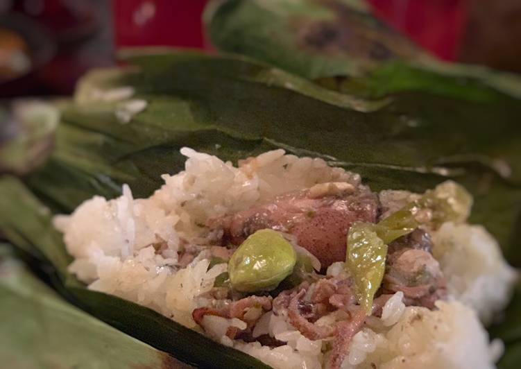 Nasi Bakar Cumi