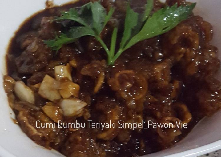 Cumi2 Bumbu Teriyaki Simpel #BikinRamadanBerkesan @Day9