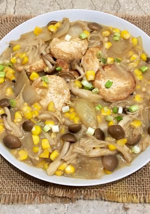 Foto resep Tumis jamur tofu