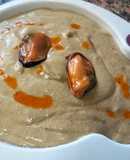 Crema de mejillones fácil
