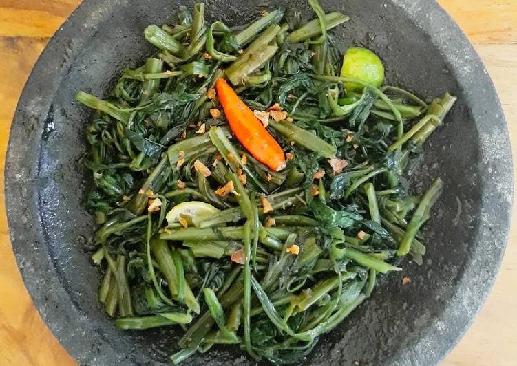 Resep Petis kangkung Anti Gagal