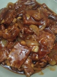 Foto resep Tempe goreng saus mentega