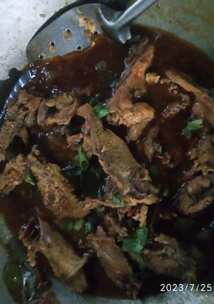 Foto resep Rica balungan ayam pedas