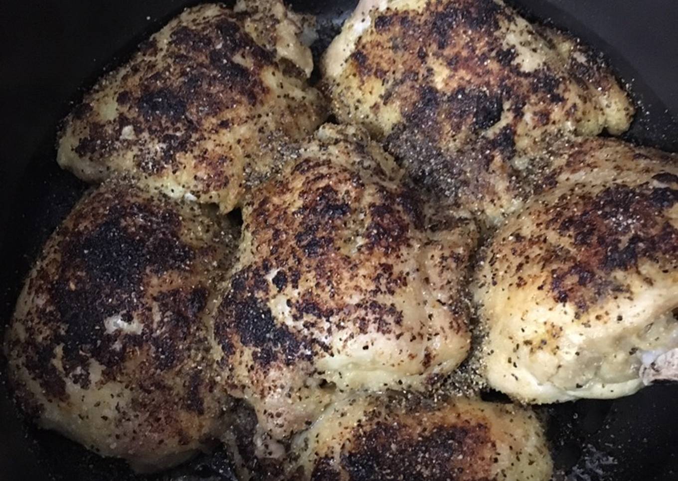 Chicken with lemon (pressure cooker and air fryer)