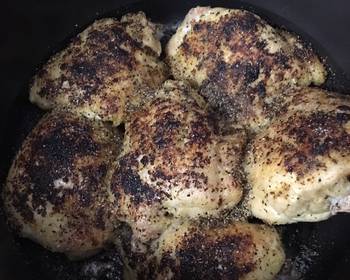 Easy Serving Recipe Lemon pepper chicken pressure cooker and air fryer Delicious