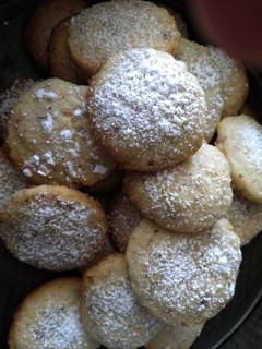 Una foto de Polvorones o polvorosas de nueces
