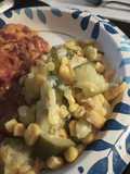Three Sisters Summer Squash Succotash