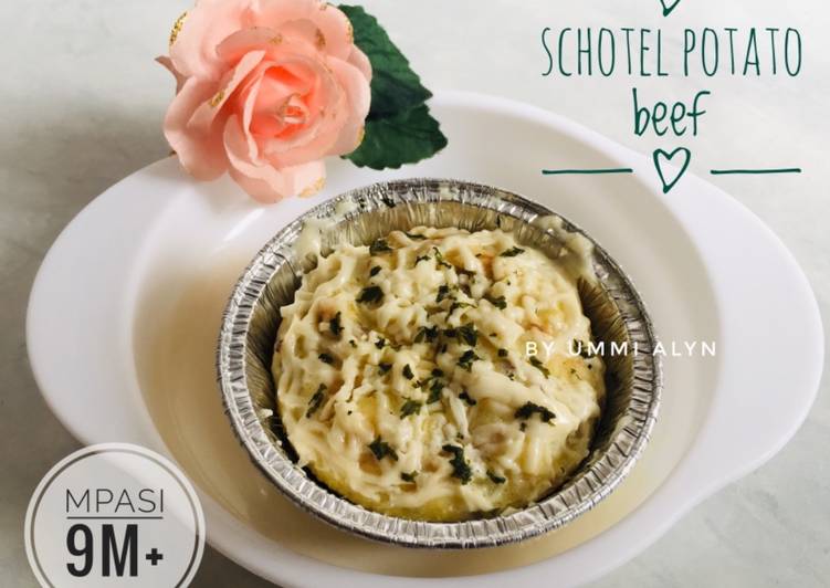 Resep: Mpasi 9m+ Schotel Potato Beef yang Gurih