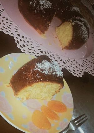 صورة لوصفة كيك جوز الهند