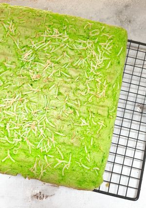 Foto resep Bolu Pandan Keju